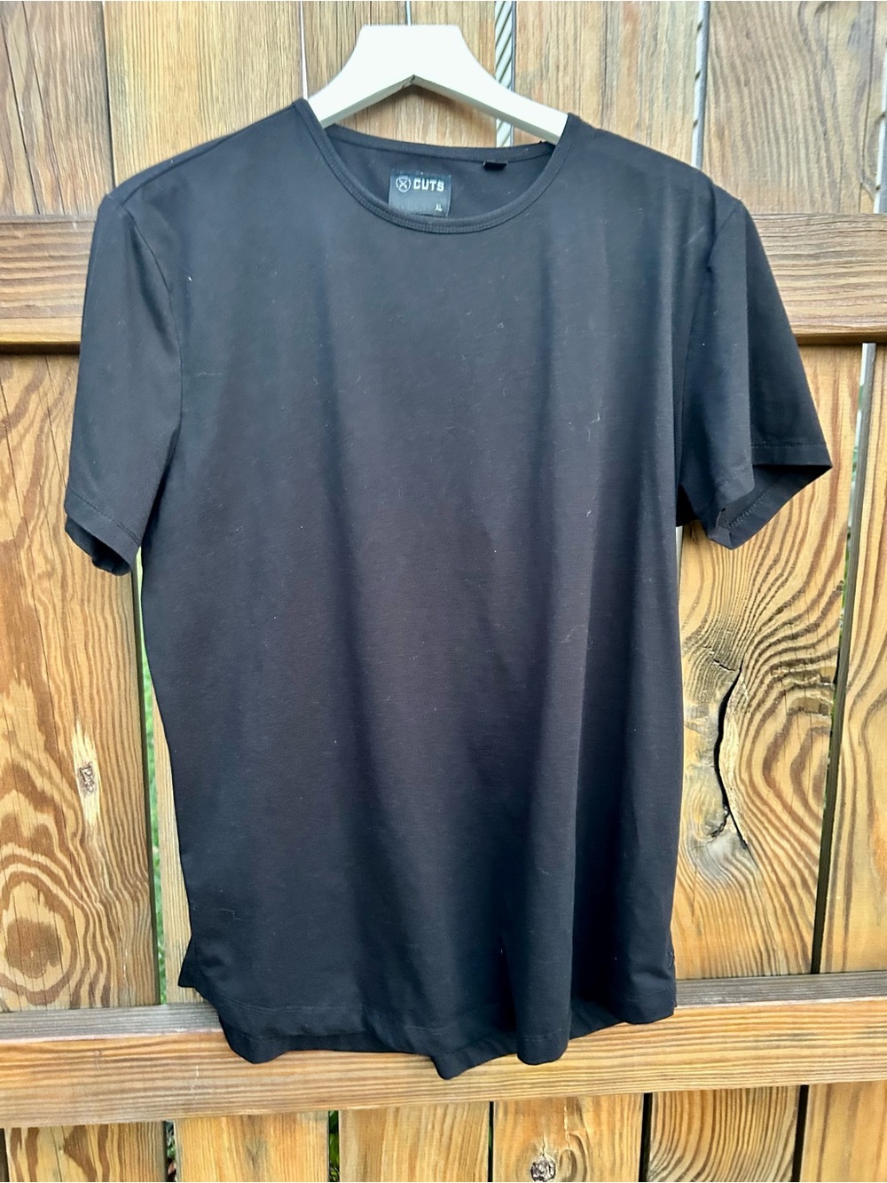 Cuts Black Tee Sz. XLTG